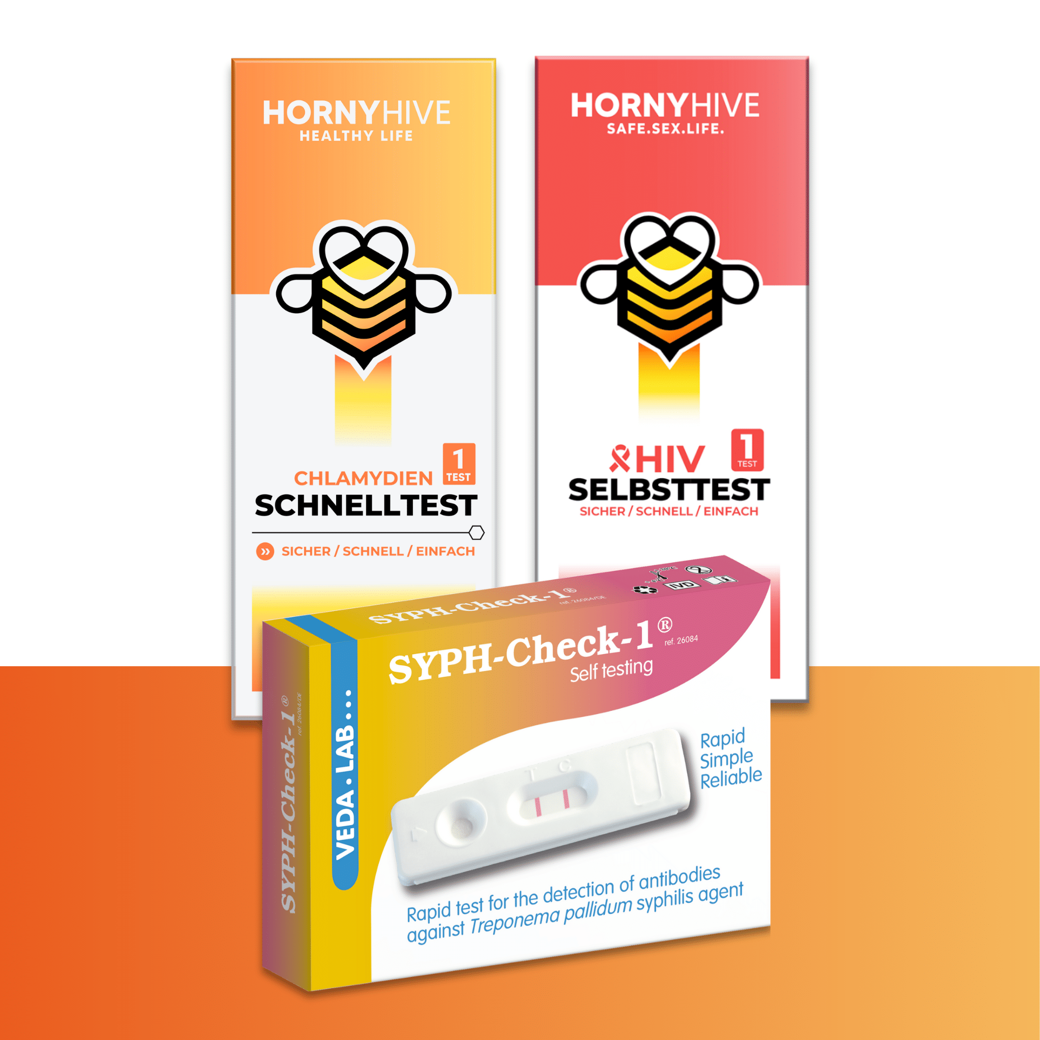 Horny Hive STI Schnelltest Bundle