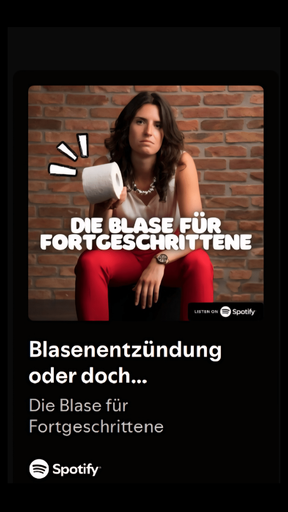 Blase für Fortgeschrittene