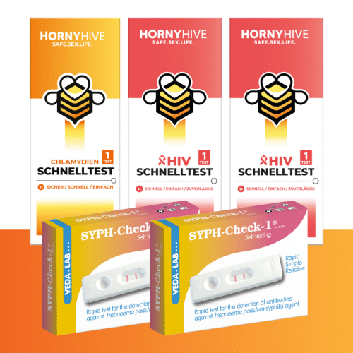 STI Schnelltestbundle Mann und Frau
