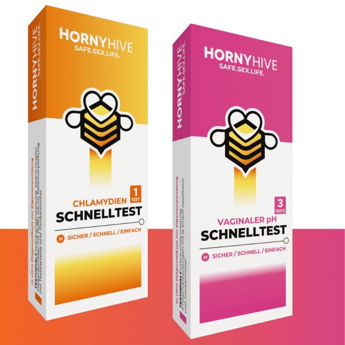 Chlamydien und vaginaler pH-Wert Schnelltest